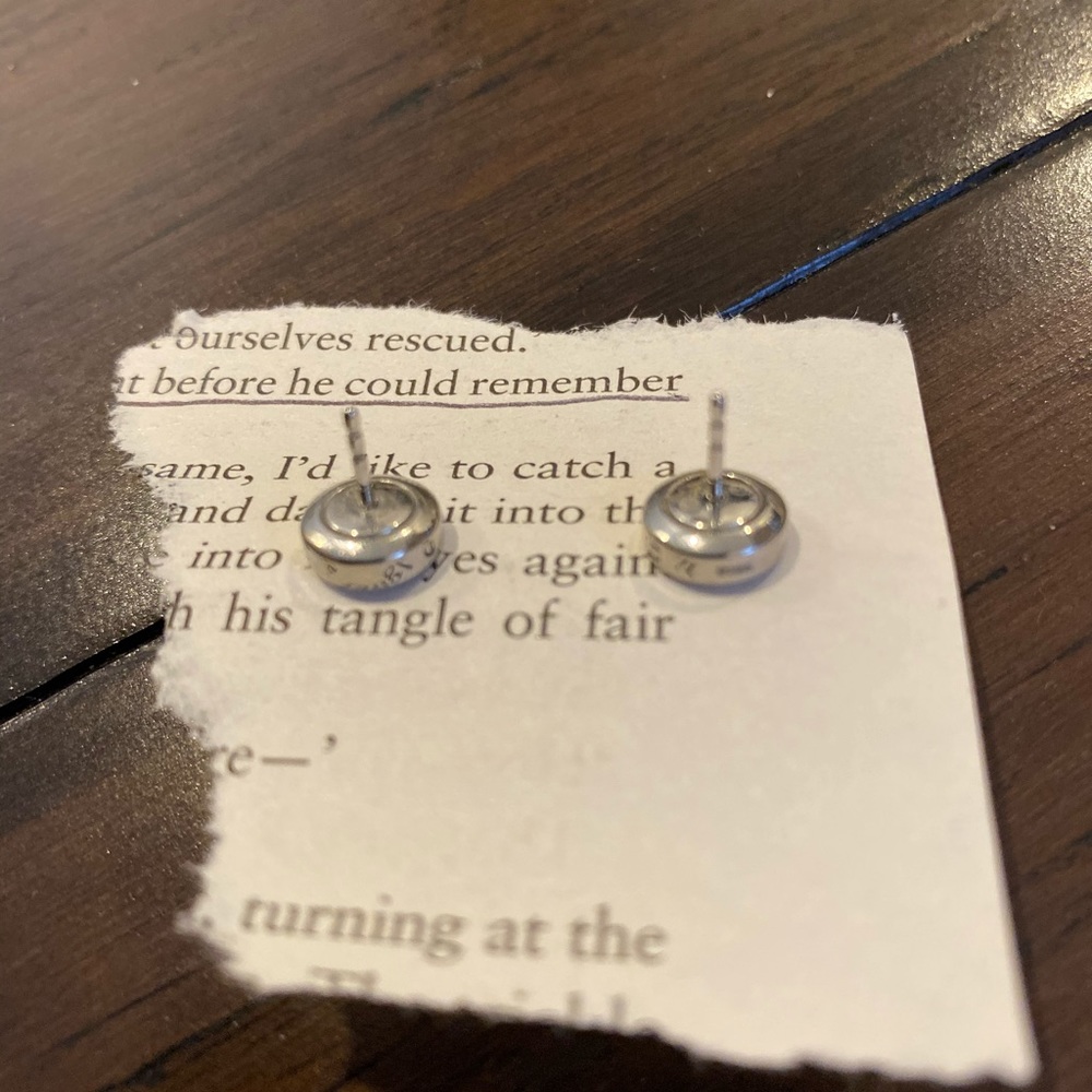 Fossil Stud Earrings - Picture 2 of 2